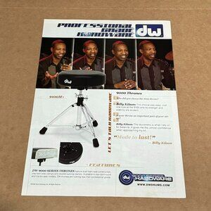 Billy Kilson - DW Hardware - 2007 Print Advertisement